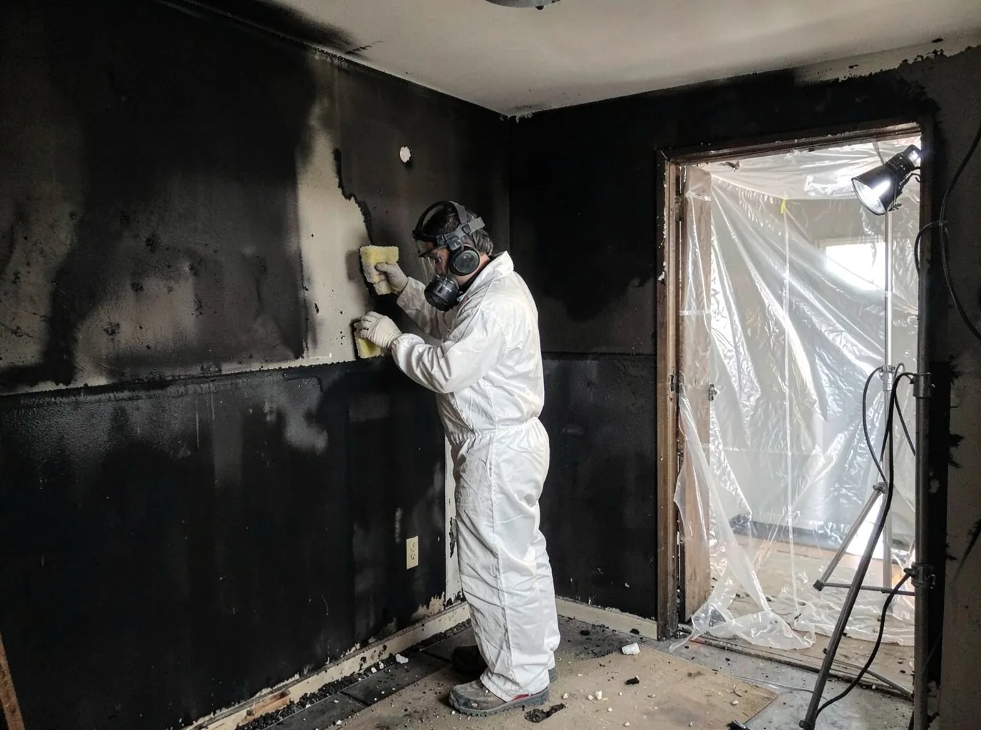 Fire Damage Restoration company in Hye, TX